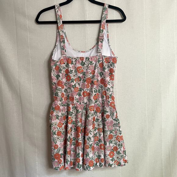 NWOT Amazon Goodstoworld Floral One Piece Swimsuit - M - Picture 3 of 5